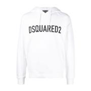 Dsquared2 Sweatshirts & Hoodies White, Herr