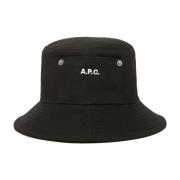 A.p.c. Bob Hat Cappello Black, Herr