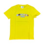 Moschino T-Shirts Yellow, Herr