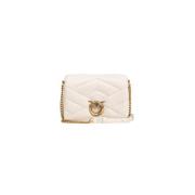 Pinko Cross Body Bags White, Dam