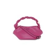 Ganni Bou Bag Mini Stilfull Handväska Pink, Dam