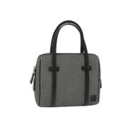 Bally Pre-owned Pre-owned Canvas handvskor Gray, Dam