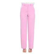 ViCOLO Straight Trousers Pink, Dam
