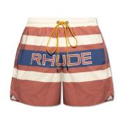 Rhude Shorts med logotyp Multicolor, Herr