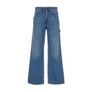 Haikure Wide Jeans Blue, Dam