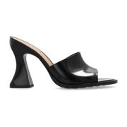 Bottega Veneta Cha-Cha klackmules Black, Dam