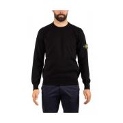 Stone Island Herr Långärmad Skjorta Black, Herr