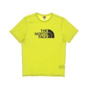 The North Face Acid Yellow Streetwear Easy Tee Yellow, Herr