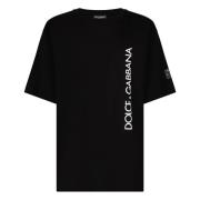 Dolce & Gabbana Svarta T-shirts och Polos Black, Herr