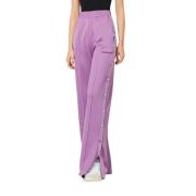 Hinnominate Wide Trousers Purple, Dam
