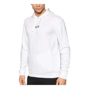 Emporio Armani EA7 Hoodies White, Herr