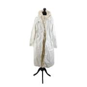 Moncler Pre-owned Pre-owned Polyester ytterklder White, Dam