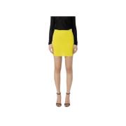 Elisabetta Franchi Short Skirts Yellow, Dam