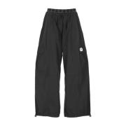 Kenzo Wide Trousers Black, Dam