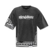 Dolce & Gabbana Logo Print Crewneck T-Shirt Multicolor, Herr