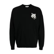 Maison Kitsuné Sweatshirts Black, Herr