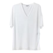 Dondup T-Shirts White, Dam