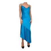 Fracomina Party Dresses Blue, Dam