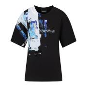 Emporio Armani T-Shirts Black, Dam