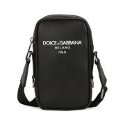 Dolce & Gabbana Stiliga Väskor Black, Herr