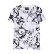 Versace Jeans Couture Vita T-shirts och Polos Multicolor, Herr