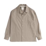 Norse Projects Carsten Light Wool Skjorta Beige, Herr