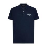 Dsquared2 Polo Shirts Blue, Herr