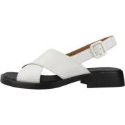 Camper Flat Sandals White, Dam