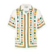 Casablanca Short Sleeve Shirts Multicolor, Herr