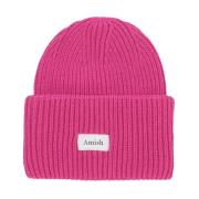 Amish Ullblandning Beanie Knock Out Pink Pink, Herr