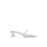 Bottega Veneta Cha-Cha klackmules White, Dam