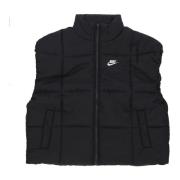 Nike Thermic Classic Vest Sleeveless Down Jacket Black, Dam