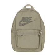 Nike Heritage Backpack Neutral Olive Streetwear Beige, Herr