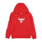 Nike NBA Club Fleece Hoodie Original Team Colors Red, Herr