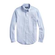 Ralph Lauren Mesh Oxford Button-Down Skjorta Blue, Herr