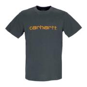 Carhartt Wip T-Shirts Gray, Herr