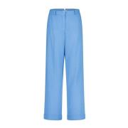 Riani Wide Trousers Blue, Dam