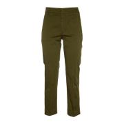 Dondup Slim-fit Trousers Green, Dam