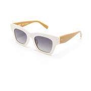 Kaleos Vita solglasögon för dagligt bruk Multicolor, Dam