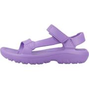 Teva Flat Sandals Purple, Dam