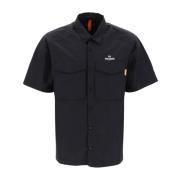 Parajumpers Short Sleeve Shirts Black, Herr