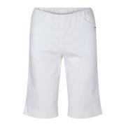 LauRie Casual Shorts White, Dam