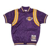 Mitchell & Ness Vintage NBA Shooting Shirt Jerry West Purple, Herr