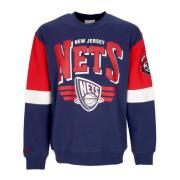 Mitchell & Ness NBA All Over Crew 3.0 Sweatshirt Multicolor, Herr