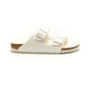 Birkenstock Vita Arizona Triple Strap Sandaler White, Dam