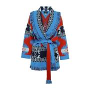 Alanui Icon Jacquard Cardigan Sweaters MultiColour Multicolor, Dam