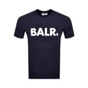 Balr. Straight T-Shirt Blue, Herr