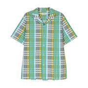 Lanvin Short Sleeve Shirts Multicolor, Herr