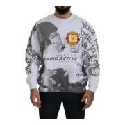 Msgm Sweatshirts Multicolor, Herr