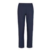 LauRie Slim-fit Trousers Blue, Dam